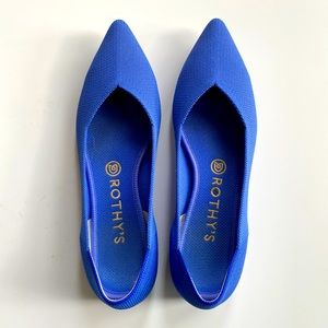 Rothy’s “The Point” in Cornflower Blue Sz 9